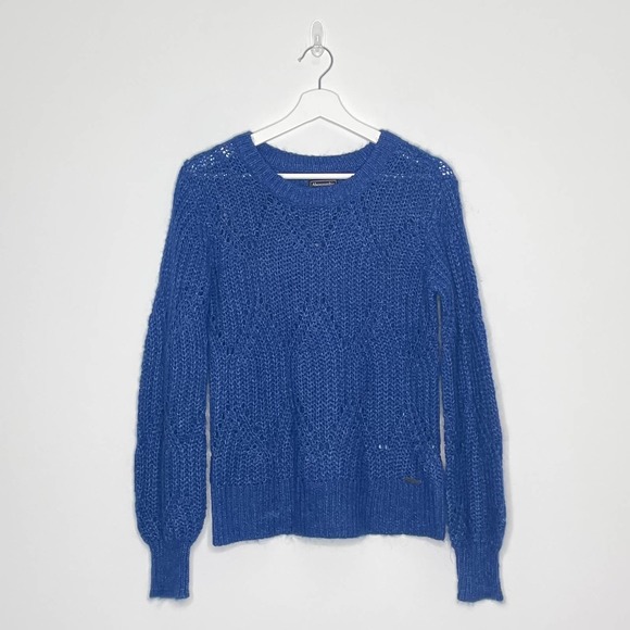 ABERCROMBIE | Knit Balloon Sleeve Sweater | S - Picture 2 of 6